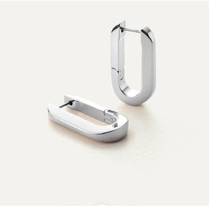 Jenny Bird U-Link Earrings -Silver -NWOT